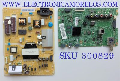 KIT DE TARJETAS PARA TV SAMSUNG / MAIN BN94-11169G / BN41-02307B / BN9411169G / 11169G / BN97-11521H / FUENTE BN44-00851A / L40MSF_FHS / BN4400851A / PANEL CY-JJ040BGNV5H / MODELO UN40J5200AFXZA DA04